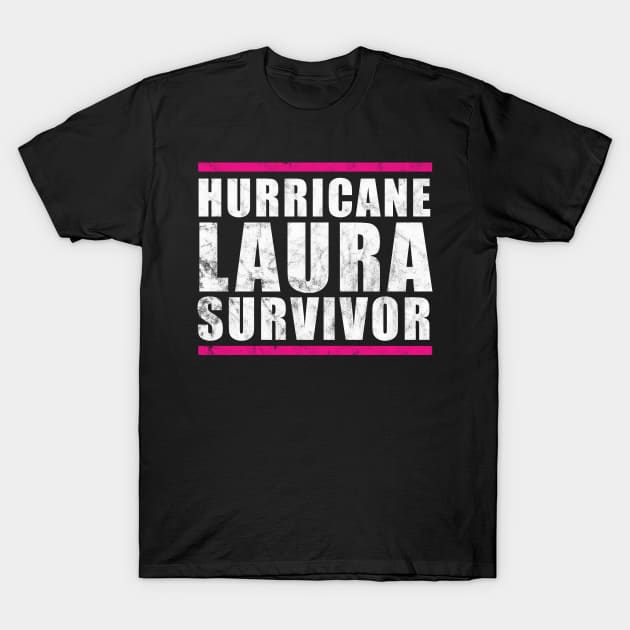 Hurricane Laura Survivor T-Shirt by GiftTrend